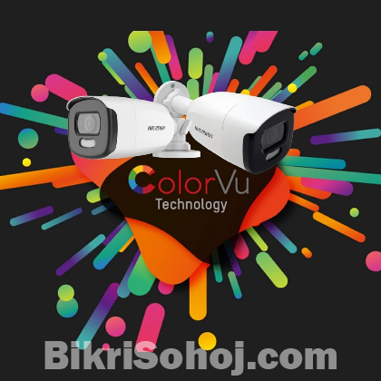 Hikvision DS-2CE12HFT-F 5 MP ColorVu Mini Bullet Cc Camera